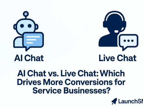 🧠 AI Chat vs. Live Chat — Which Drives More Conversions for Service Businesses?